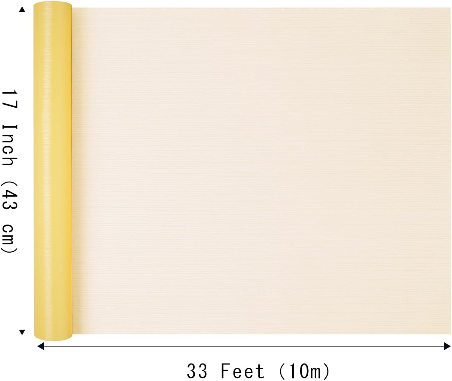 WRAPLA Black Kraft Wrapping Paper Solid Color Matte Textured Paper