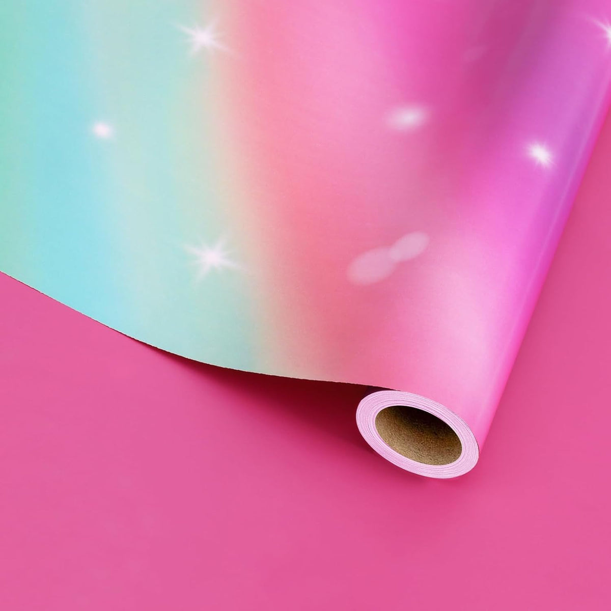 WRAPLA Butterfly Wrapping Paper for Girls Women Birthdays 43cm x 10m