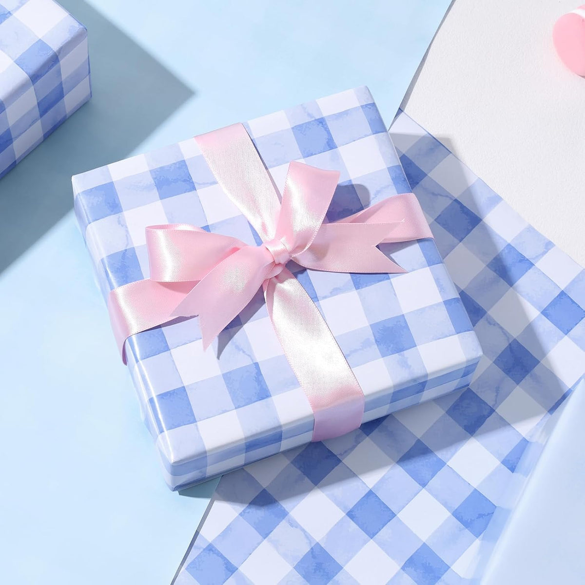 WRAPLA Bright Wrapping Paper, Balloons Dots For kid Birthday & Baby shower