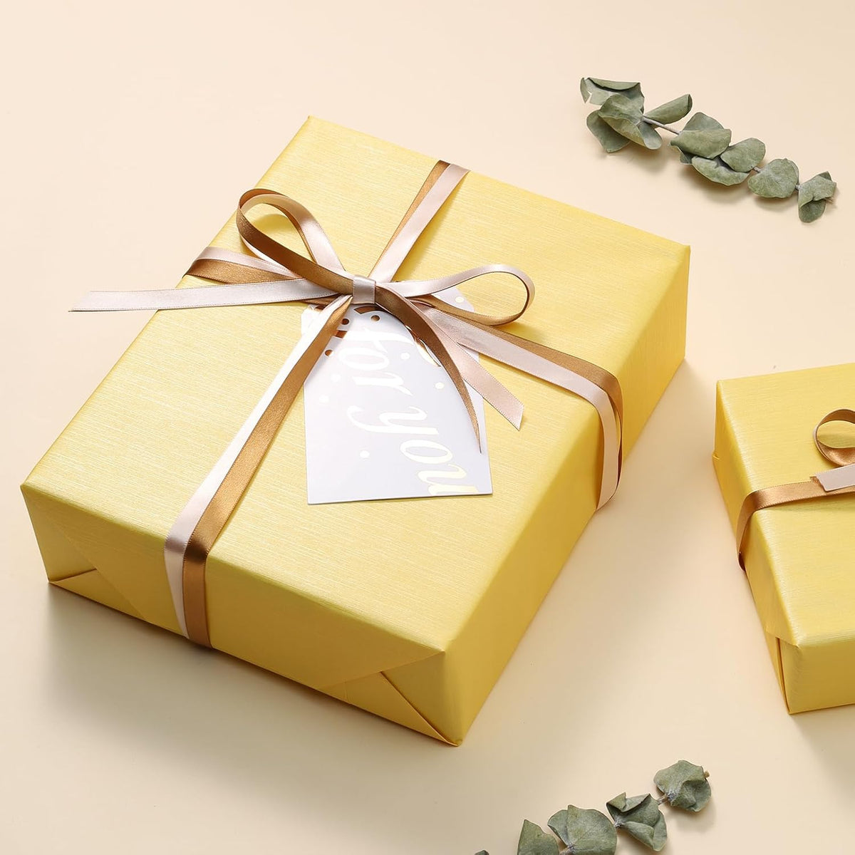 WRAPLA Black Kraft Wrapping Paper Solid Color Matte Textured Paper