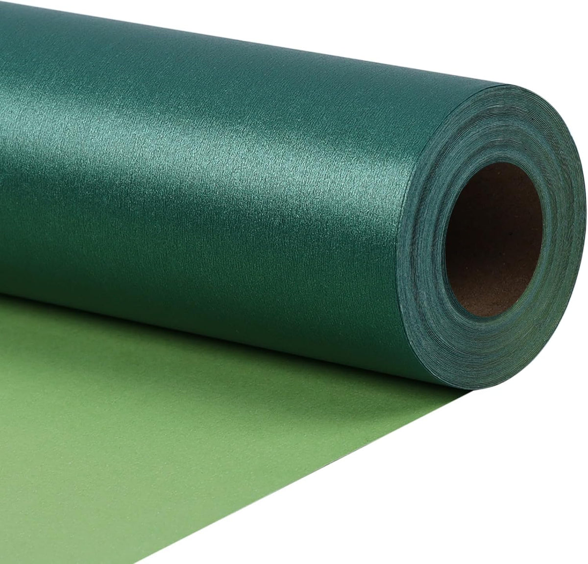 WRAPLA Black Pearly-Lustre Wrapping Paper Mini Roll, Solid Color