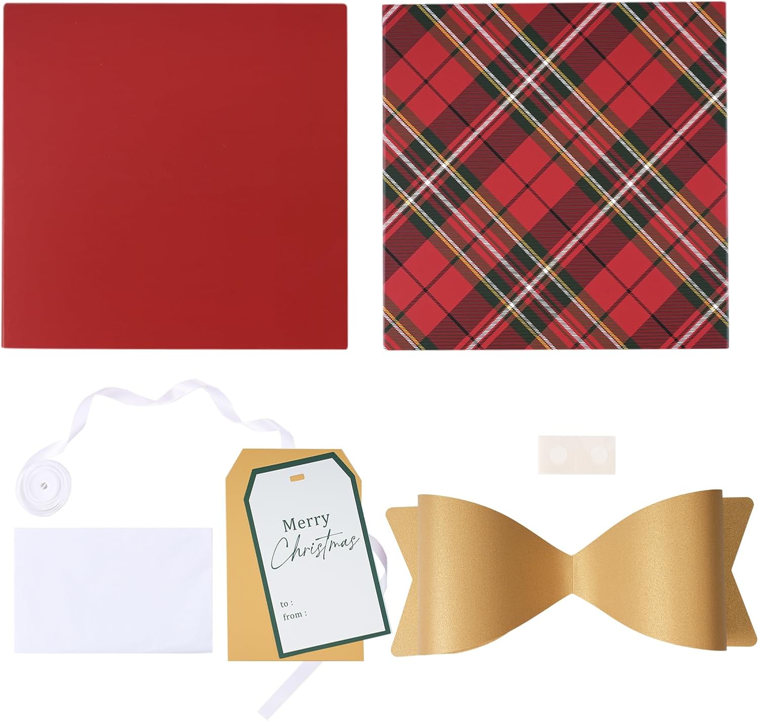 WRAPLA Boxes with Lids for Presents Nutcracker Design