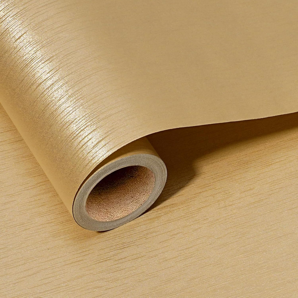 WRAPLA Black Kraft Wrapping Paper Solid Color Matte Textured Paper