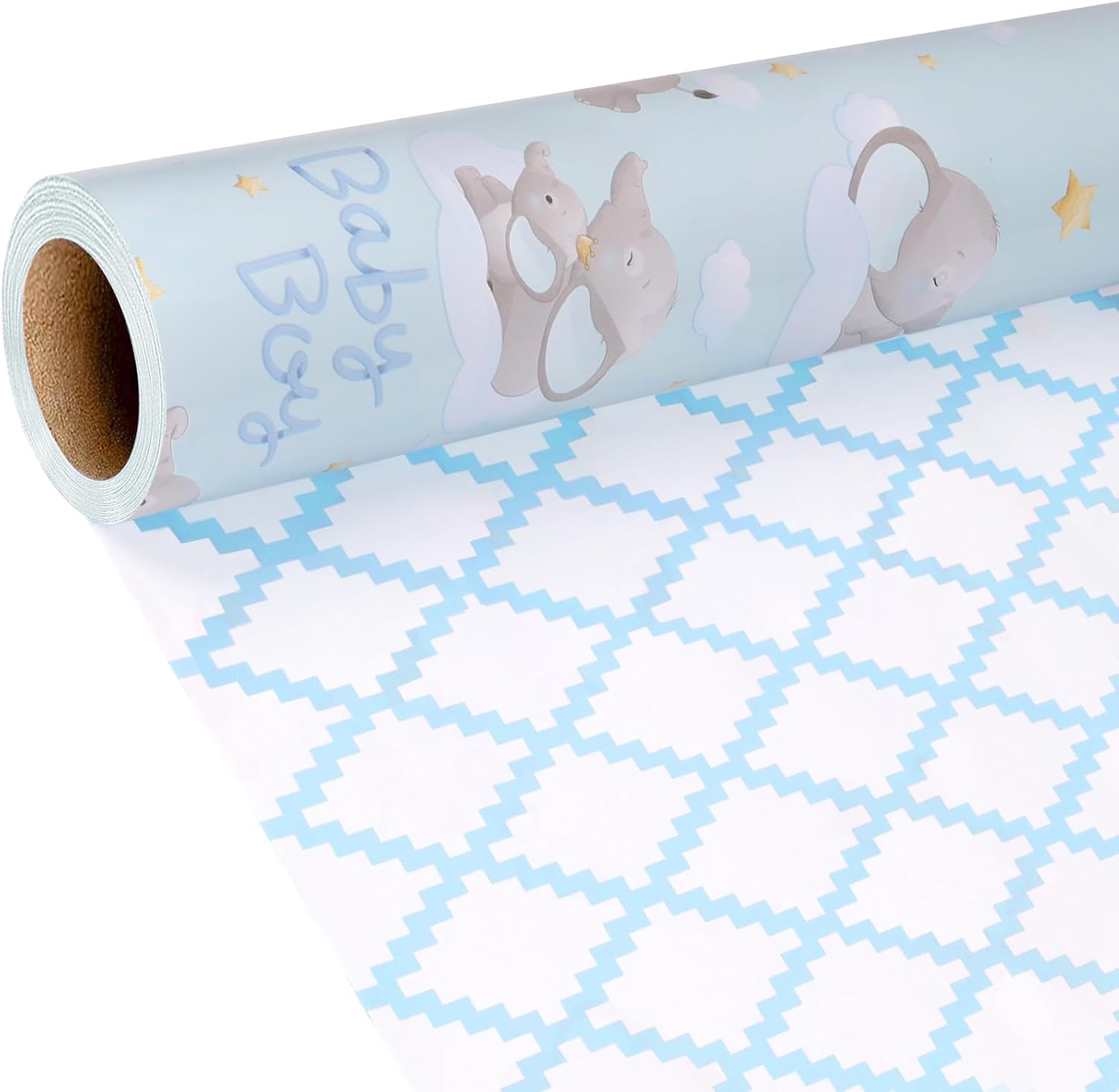 WRAPLA Bright Wrapping Paper, Balloons Dots For kid Birthday & Baby shower