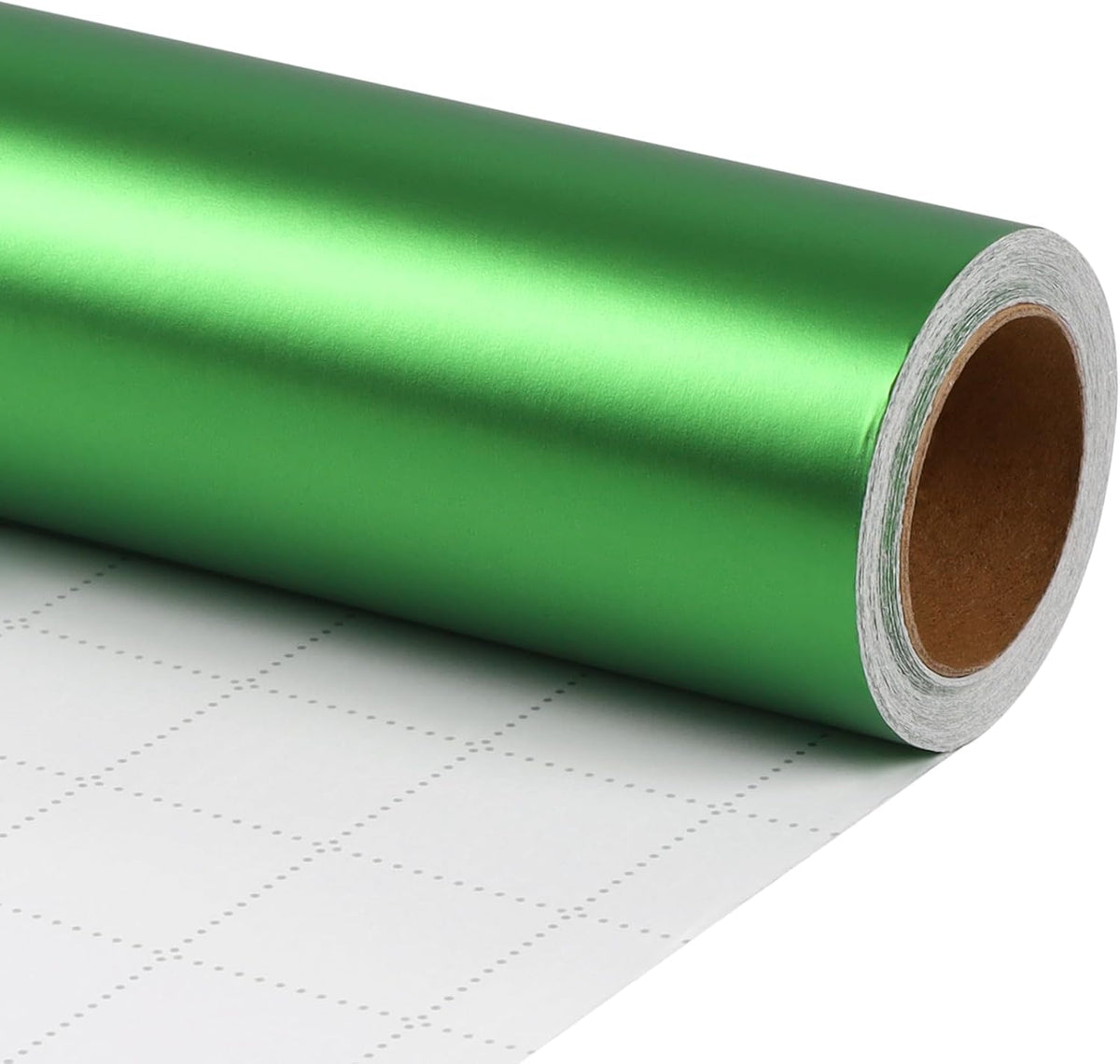 WRAPLA Burgundy Matte Metallic Wrapping Paper, Solid Color Gift Wrap