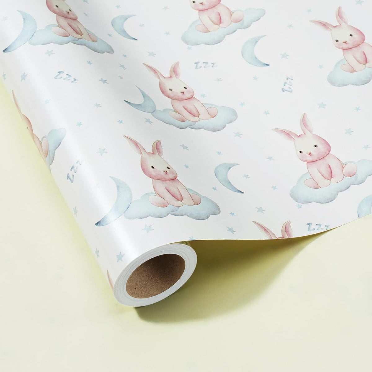 WRAPLA Bright Wrapping Paper, Balloons Dots For kid Birthday & Baby shower
