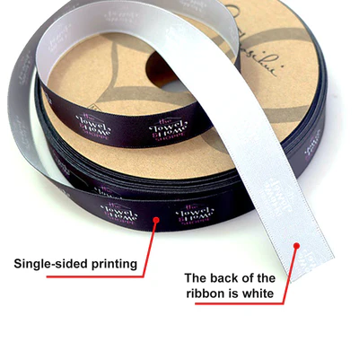 Custom Multicolor Ribbon Printed Satin/Grosgrain Ribbon Tape Personalized Wedding Decoration Party Favor Giftbox Wrapping Bouquet 100Yards/lot