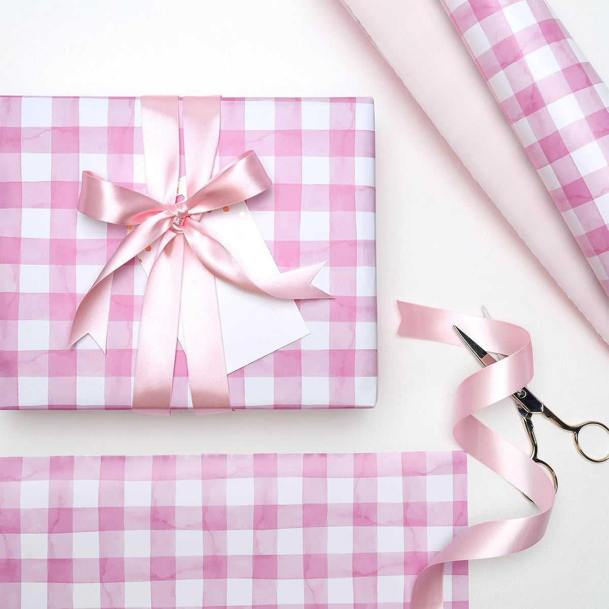 WRAPLA Bright Wrapping Paper, Balloons Dots For kid Birthday & Baby shower