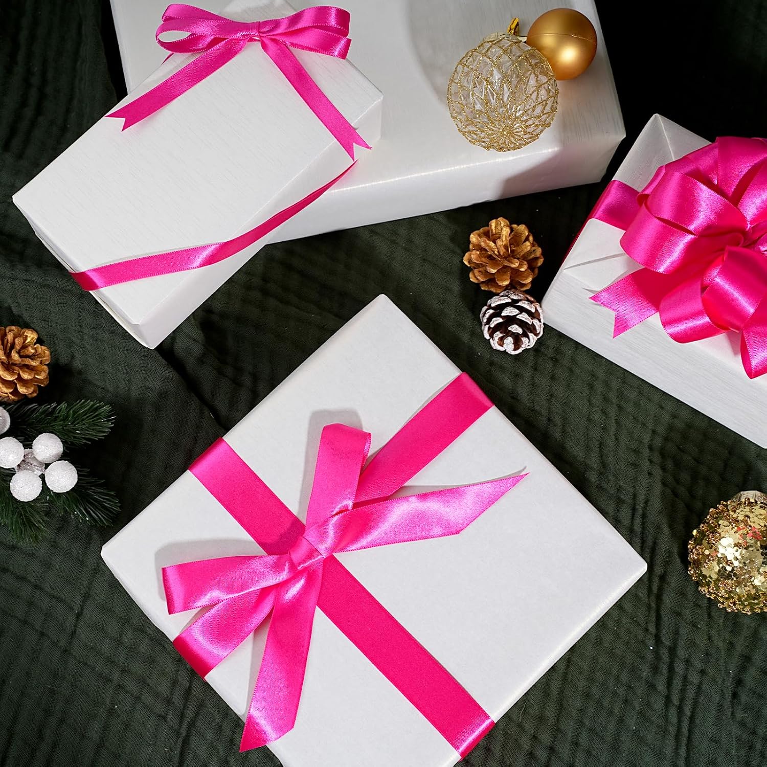 WRAPLA Black Kraft Wrapping Paper Solid Color Matte Textured Paper