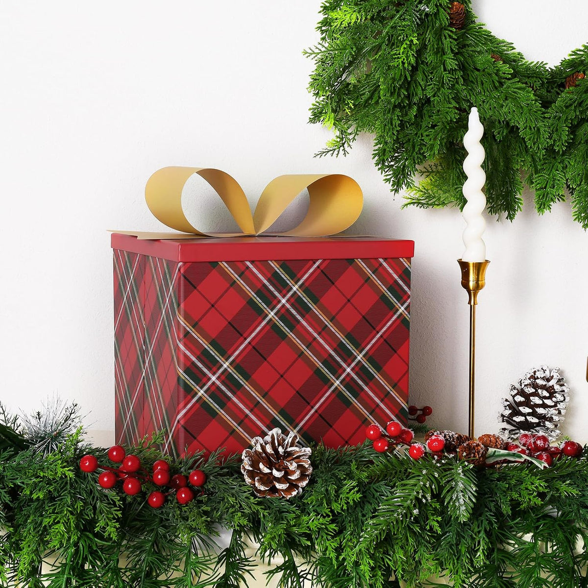 WRAPLA Boxes with Lids for Presents Nutcracker Design