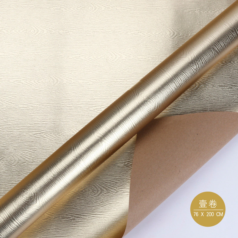 WRAPLA Christmas Wrapping paper - Black and Gold Pattern For Wedding, Birthdays, Valentines, Christmas Party- 5 Roll - 76 cm X 3 m Per Roll