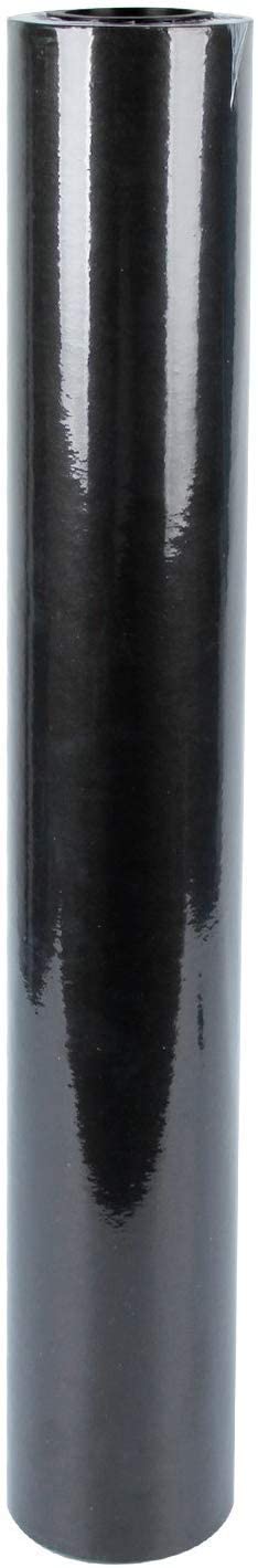 WRAPLA Black Kraft Paper Roll - 45CM x 30M - Natural Recyclable Paper Crafts, Art, Small Wrapping, Packing, Postal, Shipping, Dunnage & Parcel